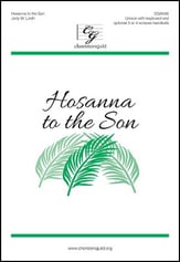 Hosanna to the Son Unison choral sheet music cover